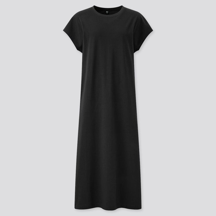 画像6 6 やっぱりユニクロ最強でした 万能 黒ワンピース の華奢見えがスゴすぎ モデルプレス