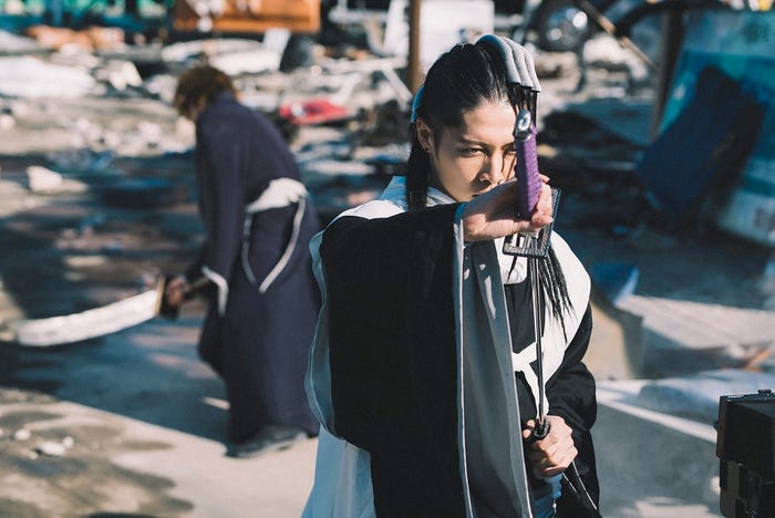 朽木白哉役・MIYAVI(撮影/菊池修)