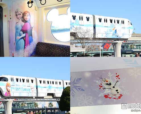 「アナ雪」ライナー期間限定運行開始 エルサ&アナ&オラフ初デコレーション