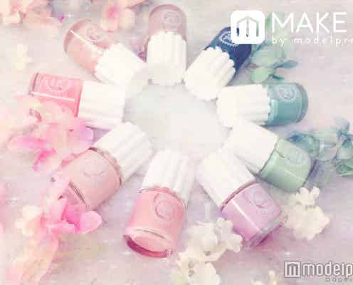 3COINSのマニキュアが可愛すぎ!プチプラで叶う春のふんわりネイル