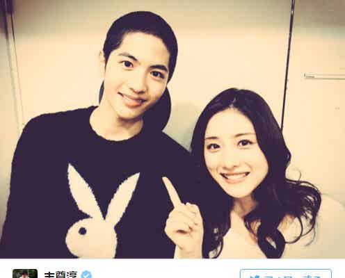 石原さとみは「気さくで尊敬できるお姉さん」 月9「5→9」志尊淳と2ショット