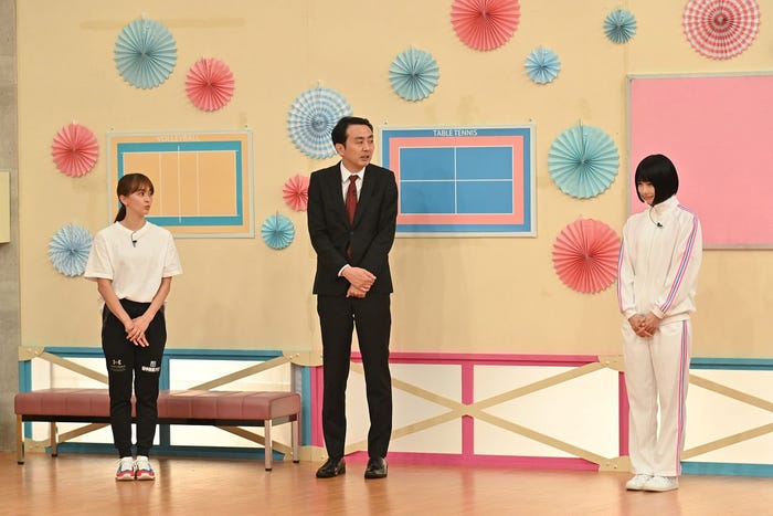 (左から)田中理恵、田中卓志、あの(C)フジテレビ