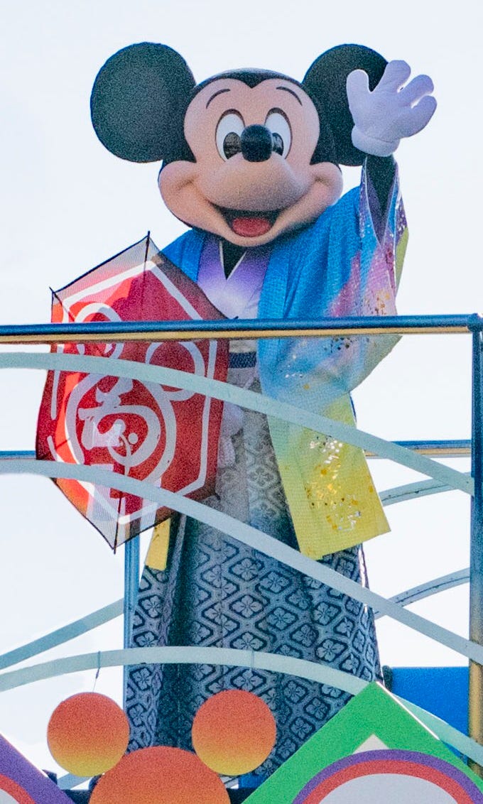 東京ディズニーシーに登場する和服姿のミッキーマウス(イメージ)(C)Disney
