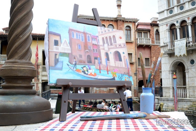 絵がハロウィーン仕様に変化（TDS）