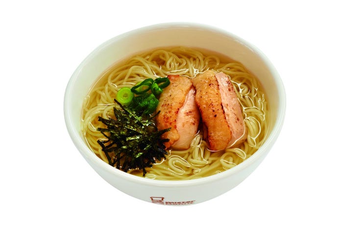 やわらかとり肉そば(486円)/画像提供:ダスキン