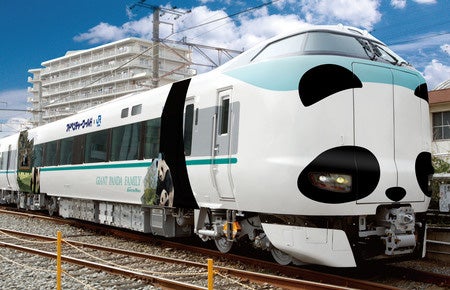 可愛い“パンダ列車”誕生！動物づくしのラッピングデザインで旅に“ときめき”を／画像提供：アドベンチャーワールド