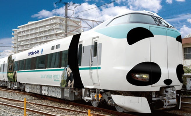 可愛い パンダ列車 誕生 動物づくしのラッピングデザインで旅に ときめき を 女子旅プレス 可愛い パンダ列車 誕生 動物づくしのラッピングデザインで旅に ときめき を 女子旅プレス