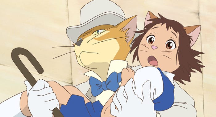 『猫の恩返し』(C)2002 猫乃手堂・Studio Ghibli・NDHMT