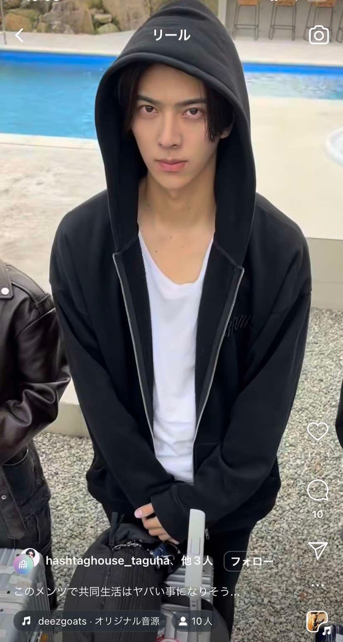 ふかわ。「@hashtaghouse_taguha」Instagramより