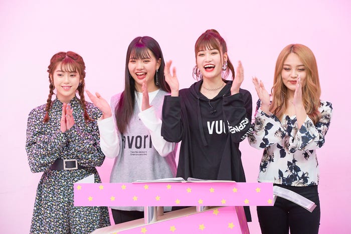 ちゃんえな、ゆあてぃー、めるる、れいぽよ(C)AbemaTV