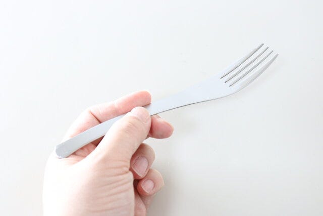 ダイソー　ステンレスフォーク（燕製、18.4cm）