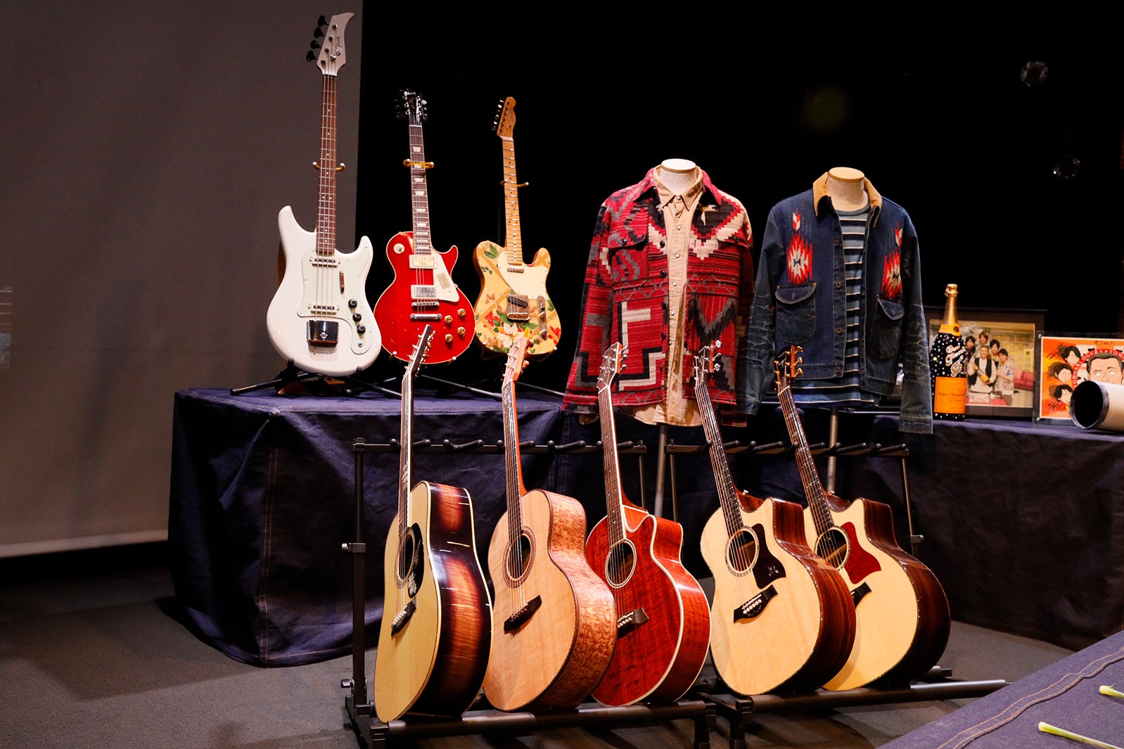 思い出の展示（提供写真）