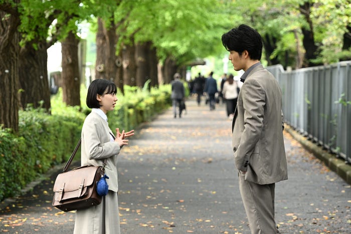 (左)芦田愛菜「南田南弁護士は天才肌」第2話(C)カンテレ・フジテレビ