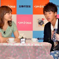 ファイナリストとの恋愛寸劇の様子