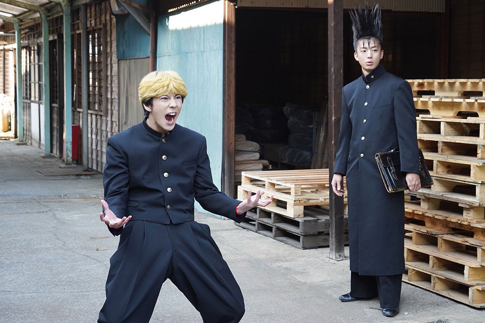 賀来賢人、伊藤健太郎「今日から俺は！！劇場版」（C）⻄森博之／小学館 （C）2020「今日から俺は！！劇場版」製作委員会