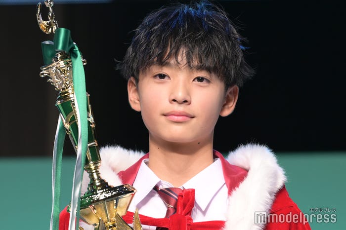 「男子中学生ミスターコン2023」初代グランプリに輝いた「竹内琉斗」くん(C)モデルプレス