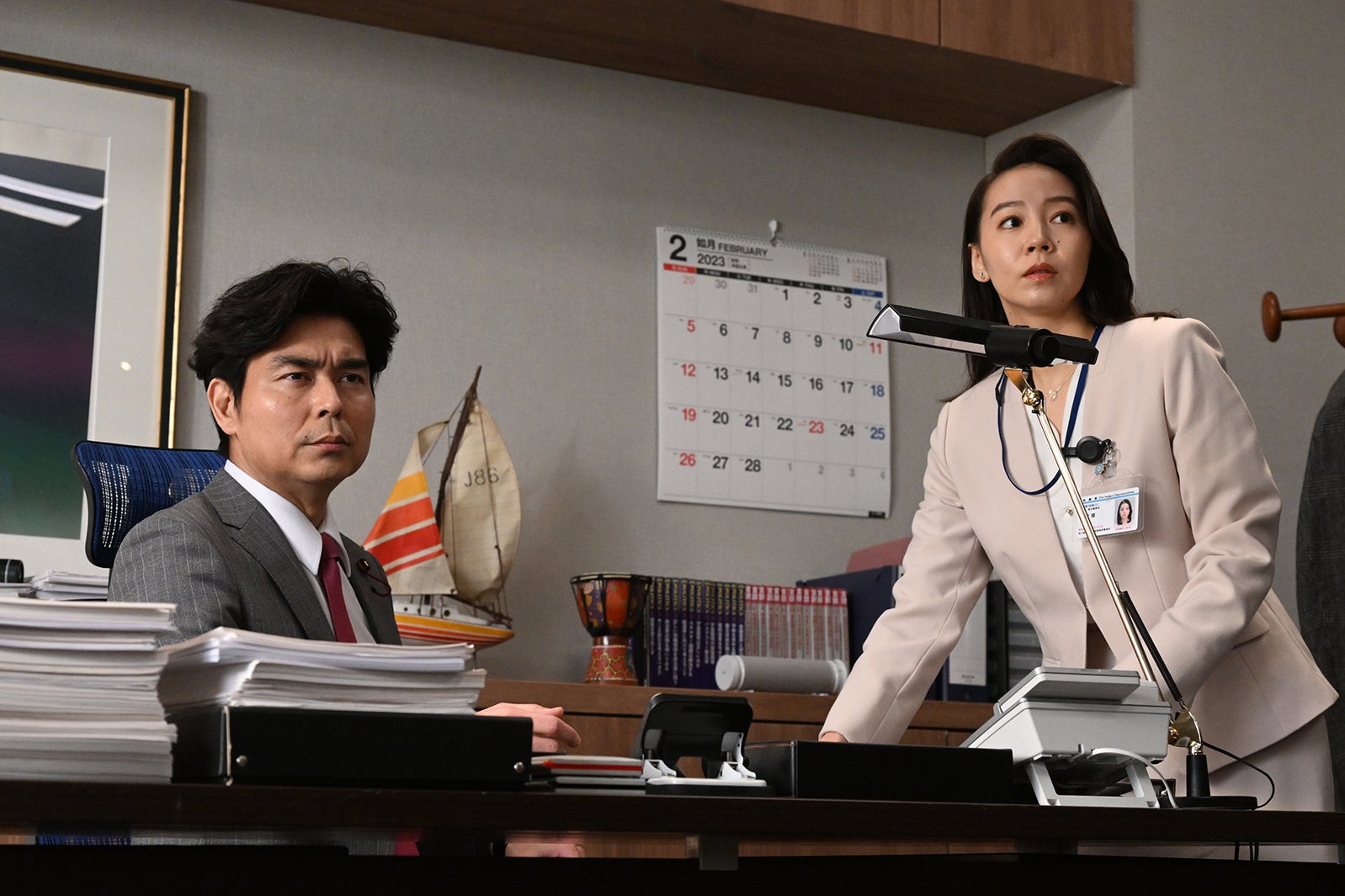 「罠の戦争」第8話より（C）カンテレ