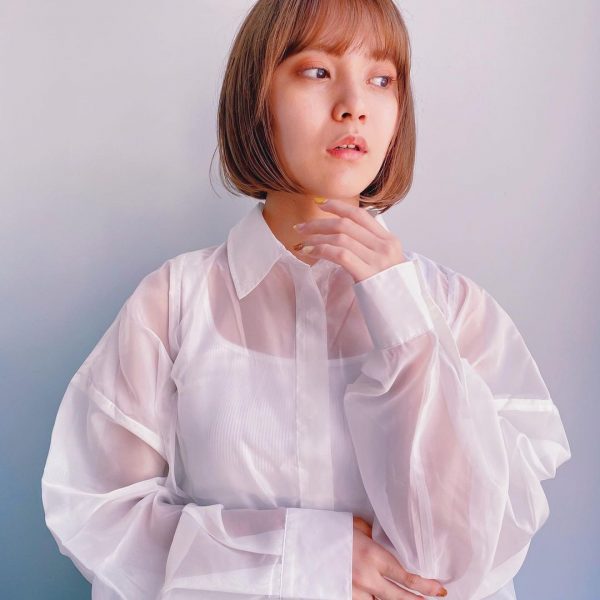 実は ボブ ストレート は面長さんにも似合う 大人可愛いヘアスタイル集 モデルプレス