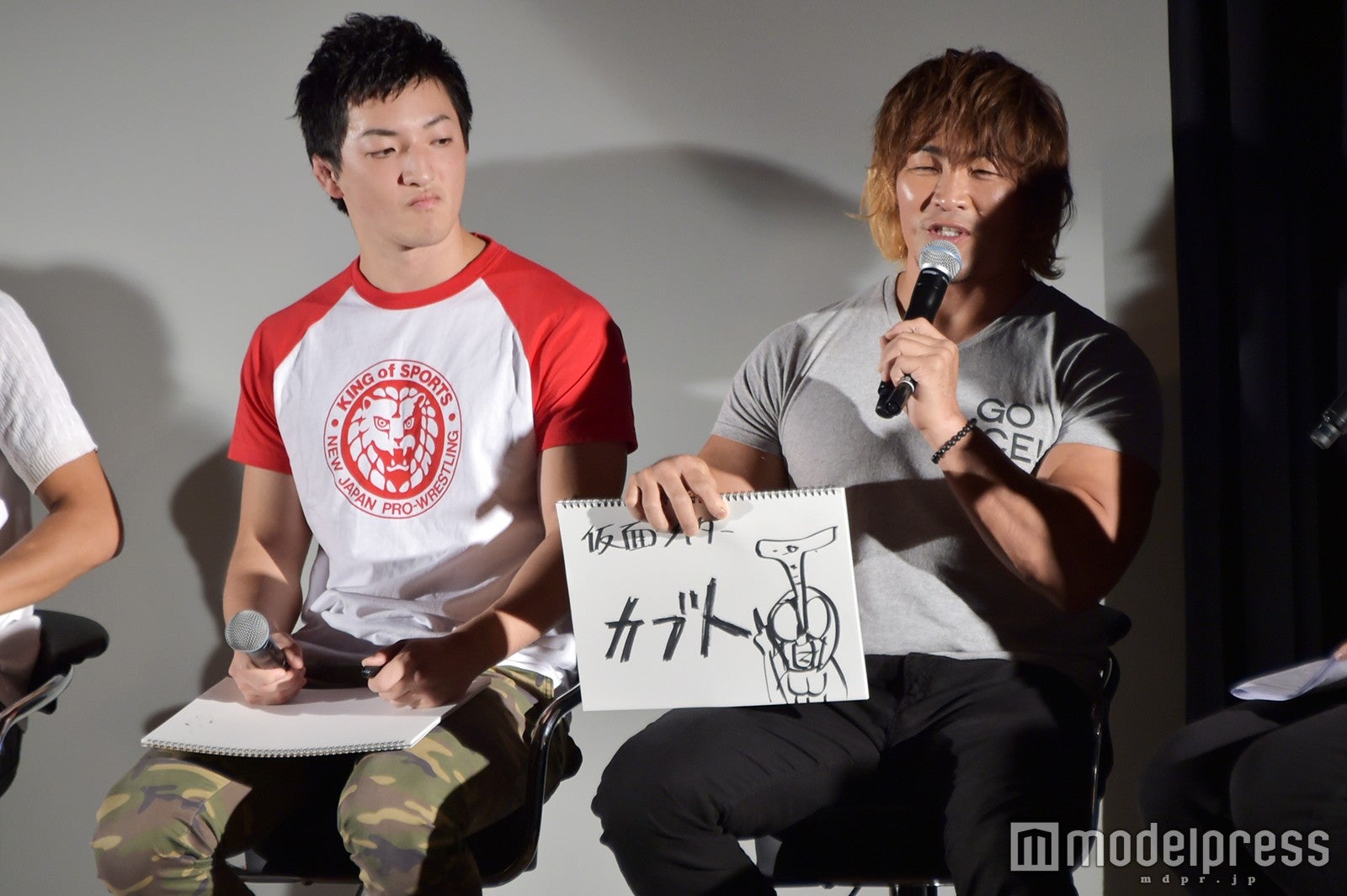 成田蓮、棚橋弘至（C）モデルプレス