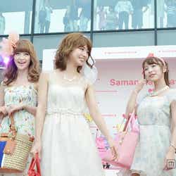 プリクラによるファッションショー