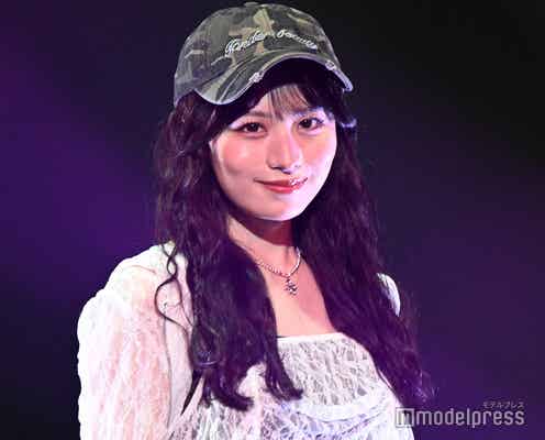 CANDY TUNE⽴花琴未、透け感トップスが大人な雰囲気【オキコレ2025】