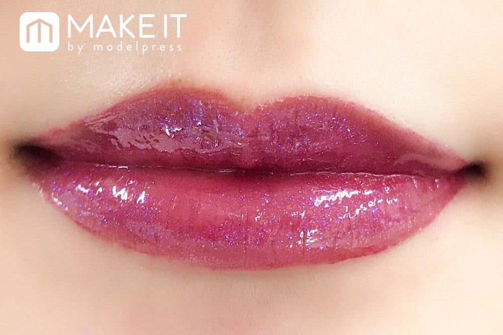 LUNASOL／ドレスフォーリップス／08 Plum Plum 使用 (C)メイクイット