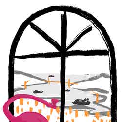 ホテルインディゴ長崎グラバーストリートを象徴する「尾曲がり猫イラスト」/提供画像