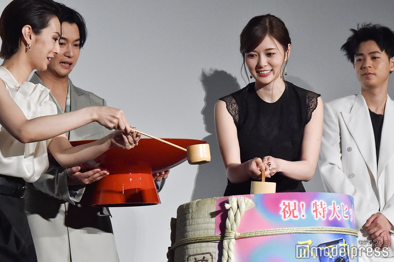 北川景子、千葉雄大、白石麻衣、成田凌 （C）モデルプレス