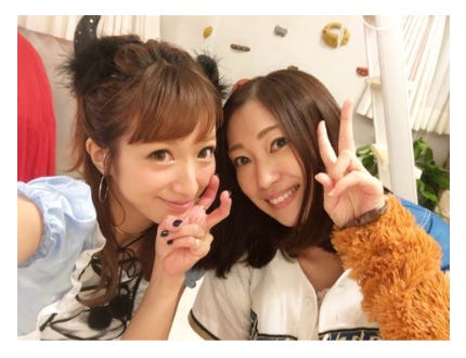 辻希美・飯田圭織/辻希美オフィシャルブログ(Ameba)より