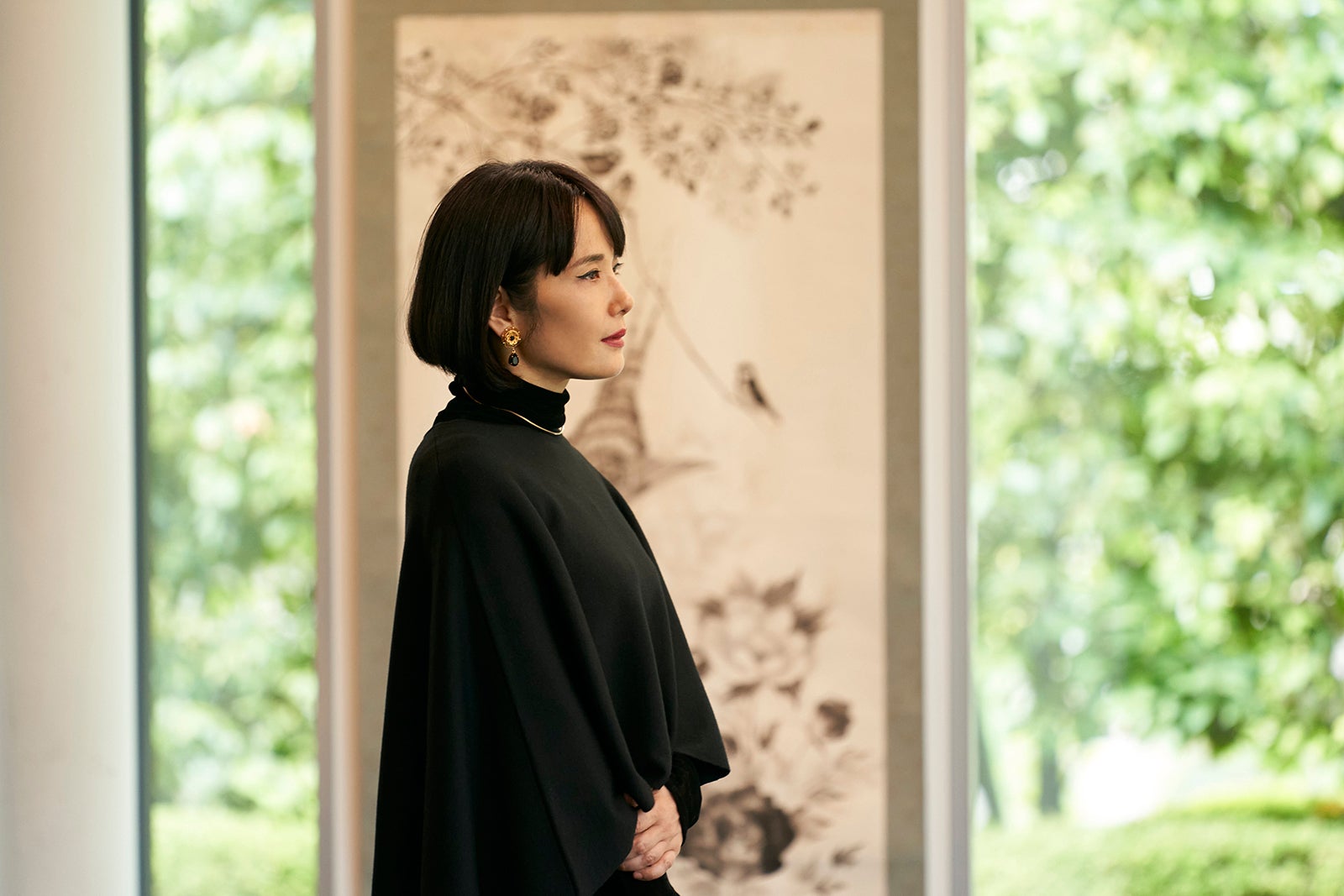 富田靖子（C）砥上裕將／講談社（C）2022映画「線は、僕を描く」製作委員会