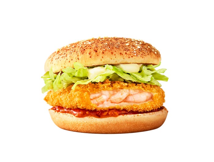 ガーリックシュリンプバーガー/画像提供:日本マクドナルド