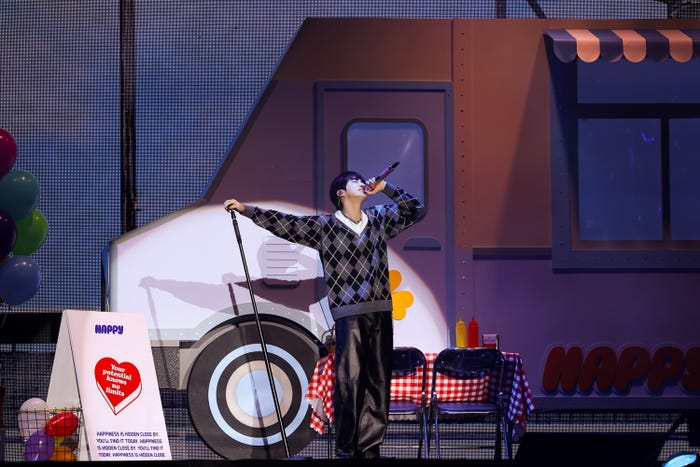 JIN「JIN ’Happy’ Special Stage」より(P)&(C)BIGHIT MUSIC