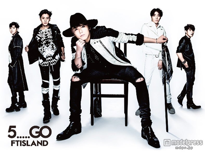 FTISLAND 5th New Album 「5.....GO」初回限定盤Aジャケット（5月13日発売）