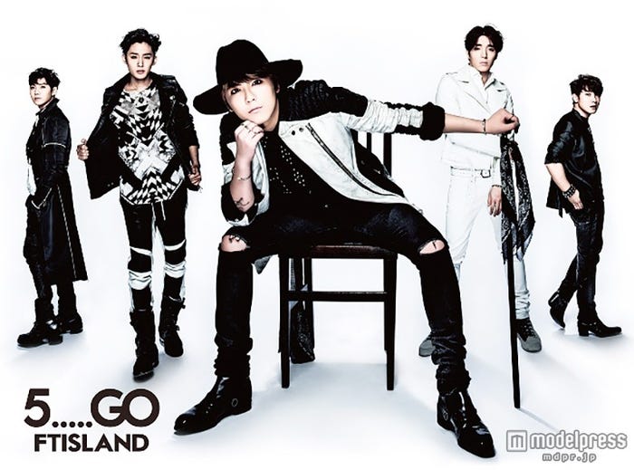 FTISLAND 5th New Album 「5.....GO」初回限定盤Aジャケット(5月13日発売)