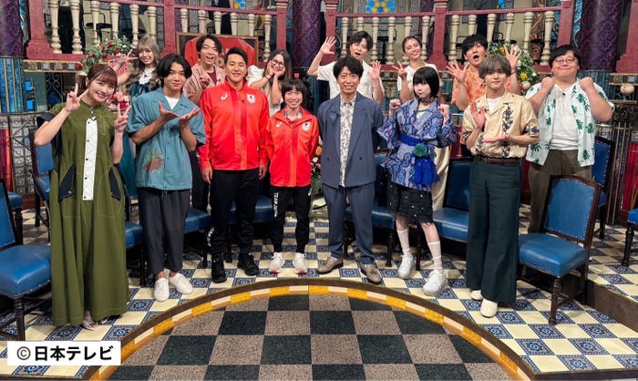 「踊る!さんま御殿!!」出演者たち(C)日本テレビ