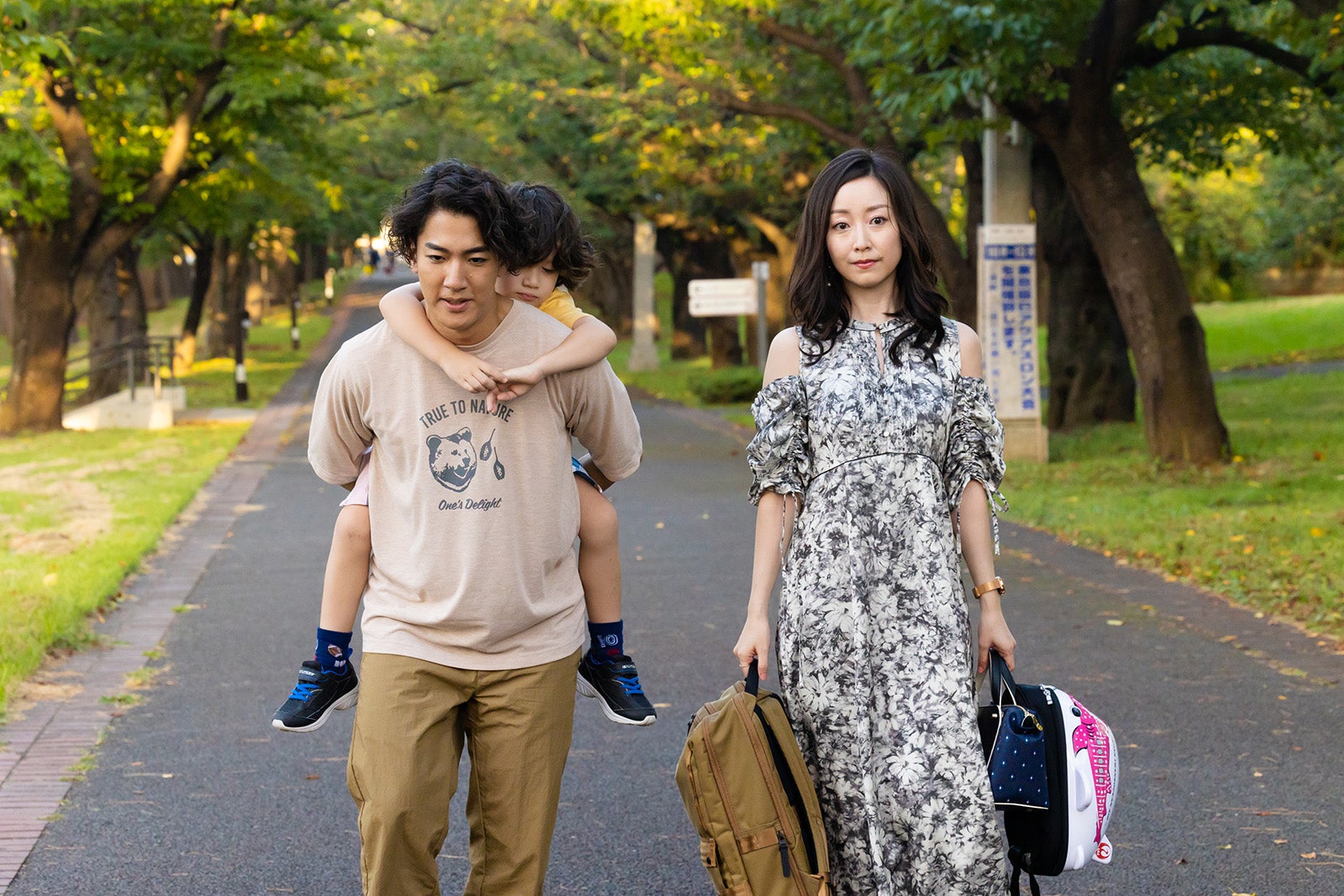 （左から）尾上右近、シモン イヴァノフ、黒川智花／「NICE FLIGHT！」最終話より（C）テレビ朝日