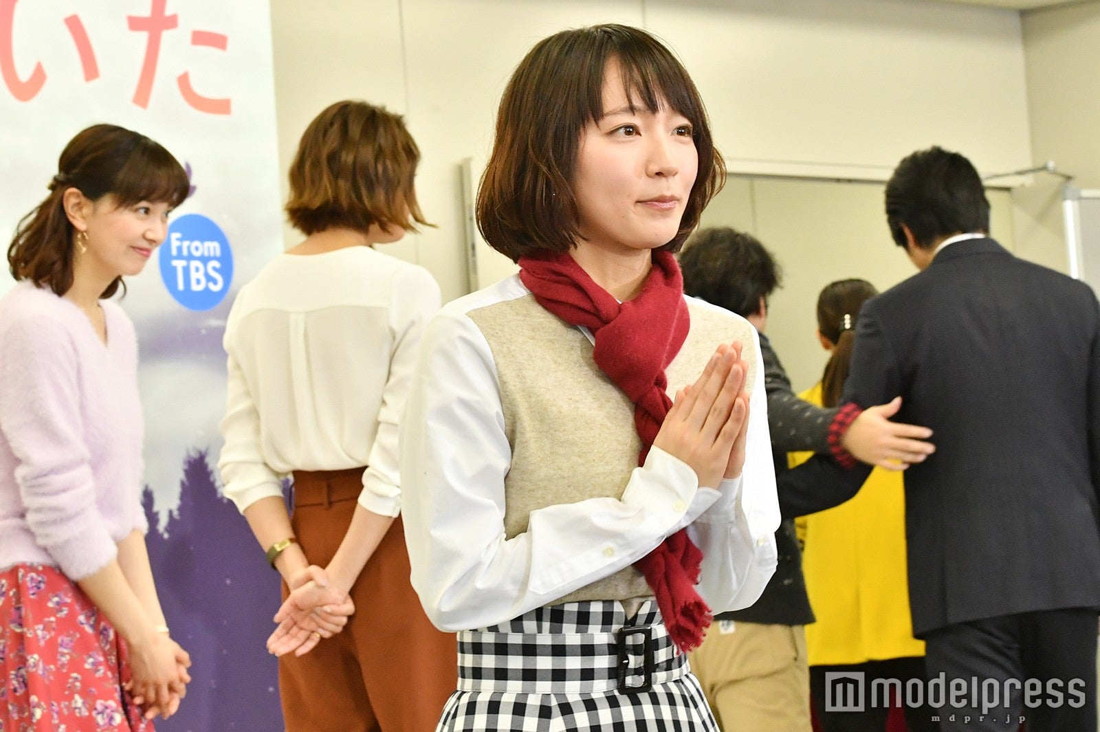 最後まで残り感謝する吉岡里帆（C）モデルプレス