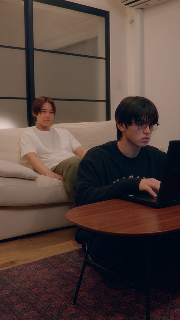 石川悠人、元之介(C)DMMショート