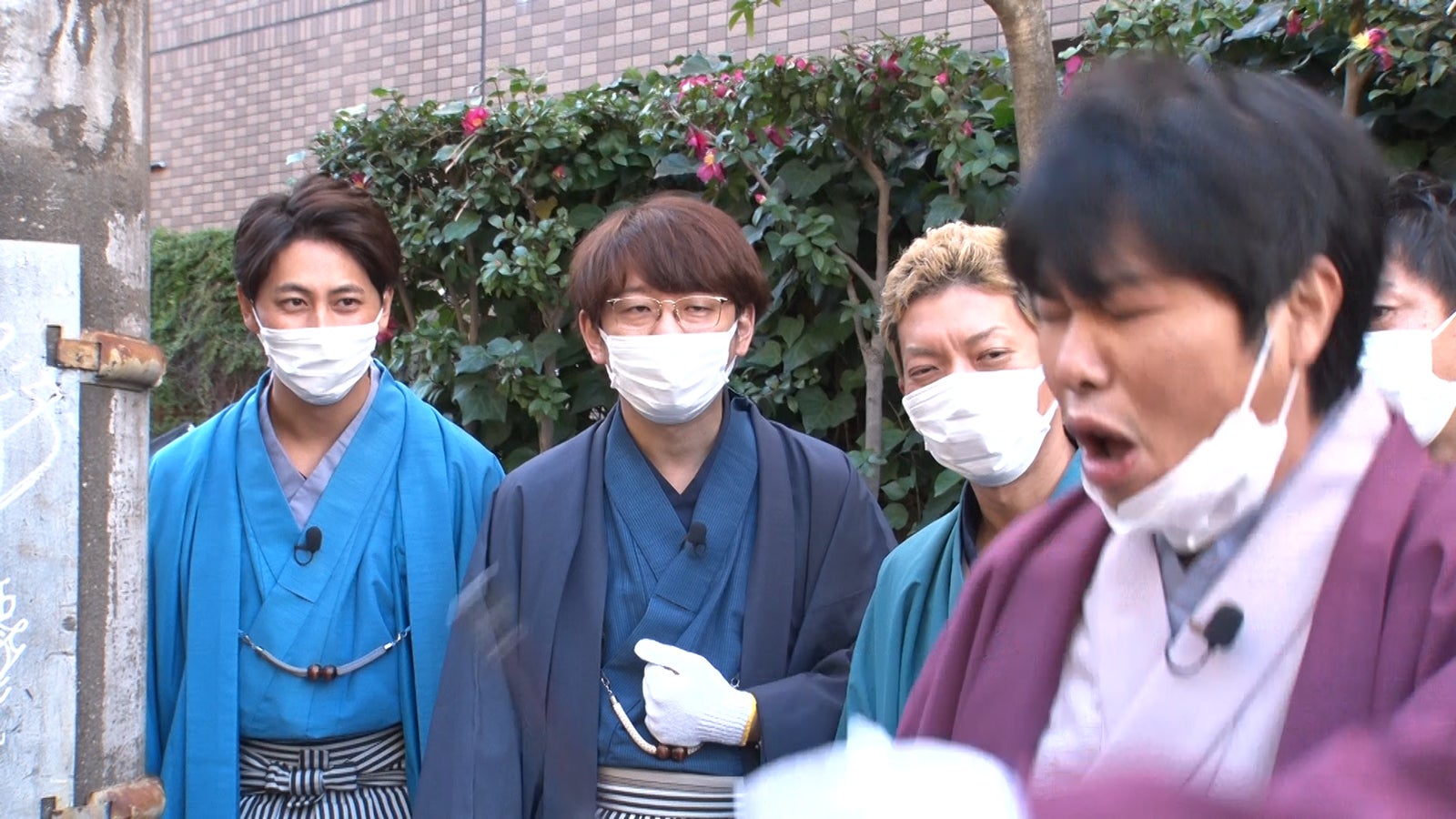 屋敷裕政、小宮浩信、嶋佐和也、東ブクロ（C）テレビ朝日