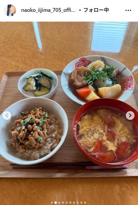 飯島直子Instagramより