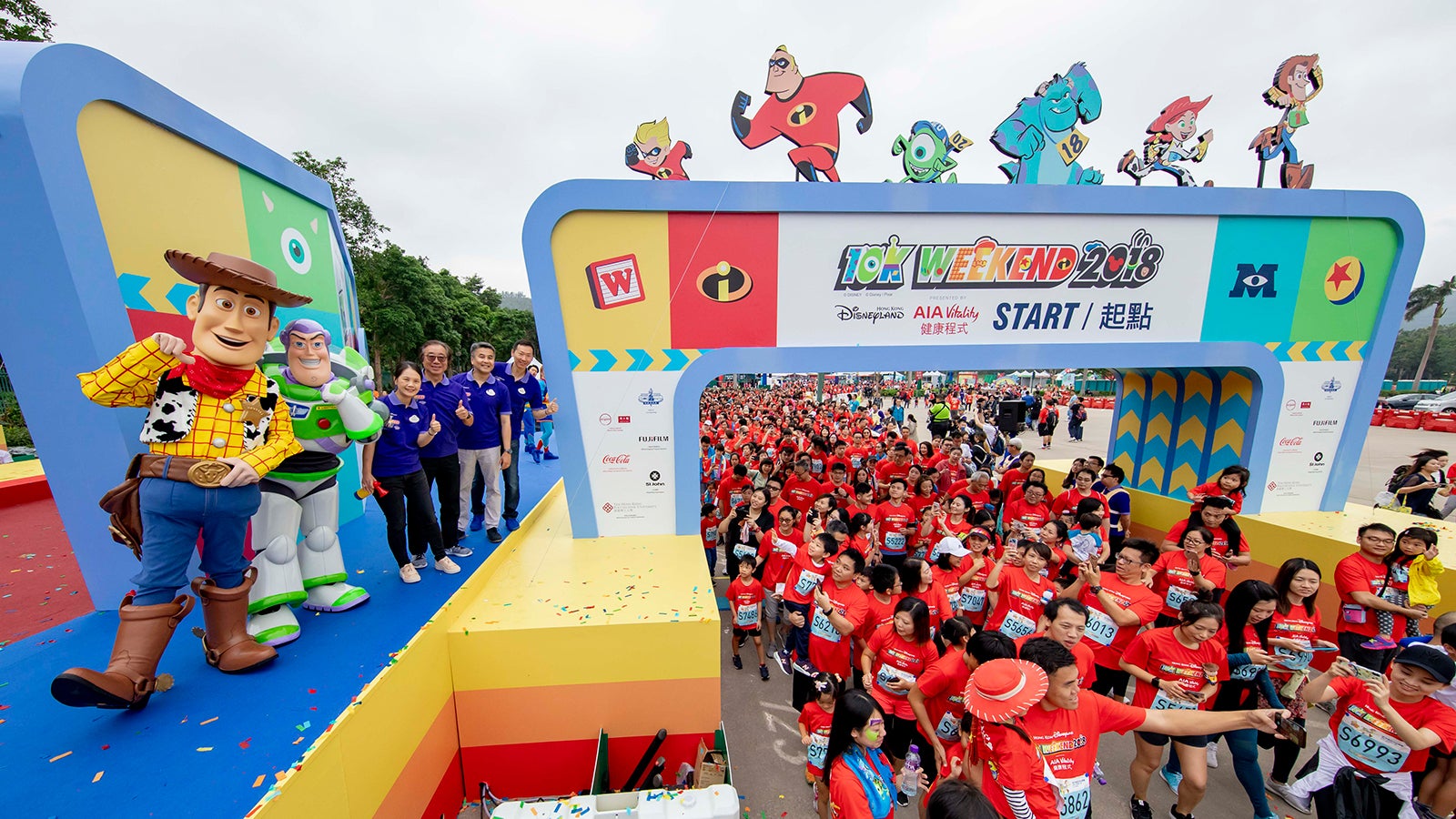 過去の「10Kウィークエンド」の様子（C）Disney