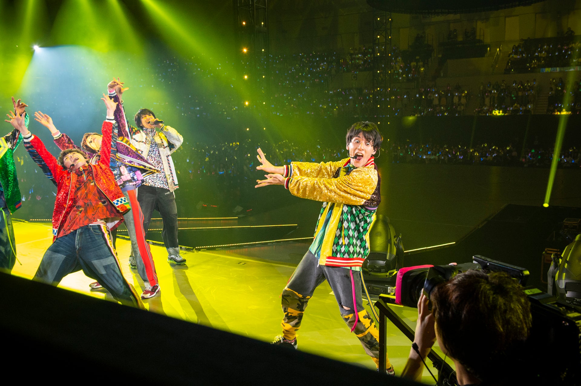 観客を楽しませる多数のパフォーマンス（提供写真）