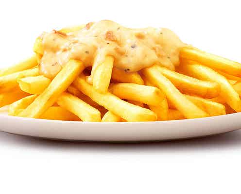 マクドナルド、熱々ポテトに新作カルボナーラソースをON!