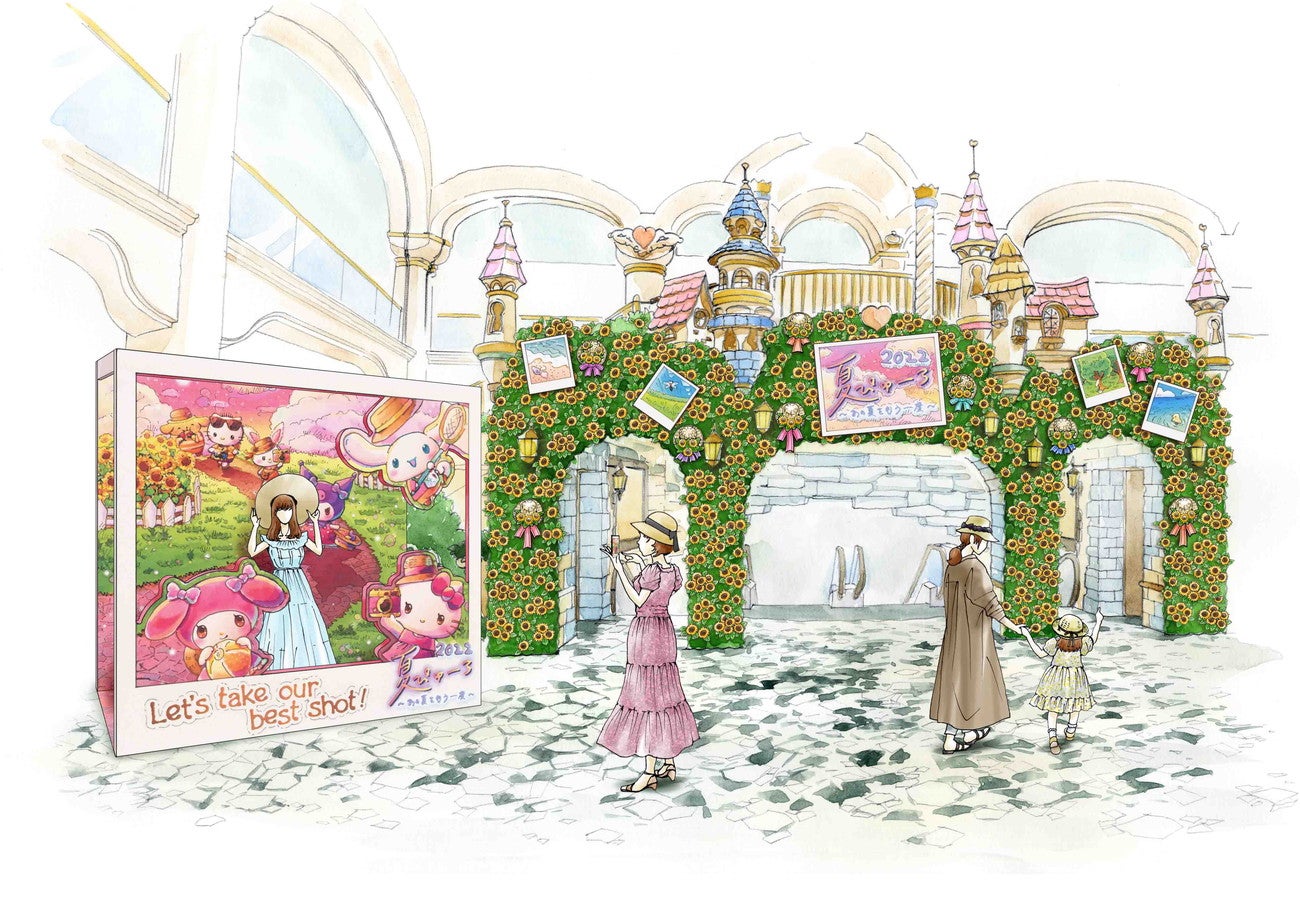 3階エントランス装飾（イメージ）（C）2022 SANRIO CO．，LTD．TOKYO，JAPAN 著作 株式会社サンリオ