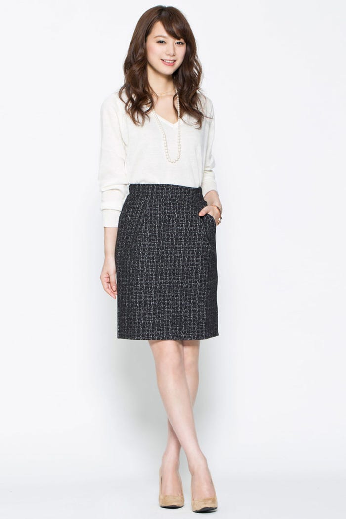 カットジャガードタイトスカート「DEPARTMENT」2,388円(税込)/画像提供:DEPARTMENT
