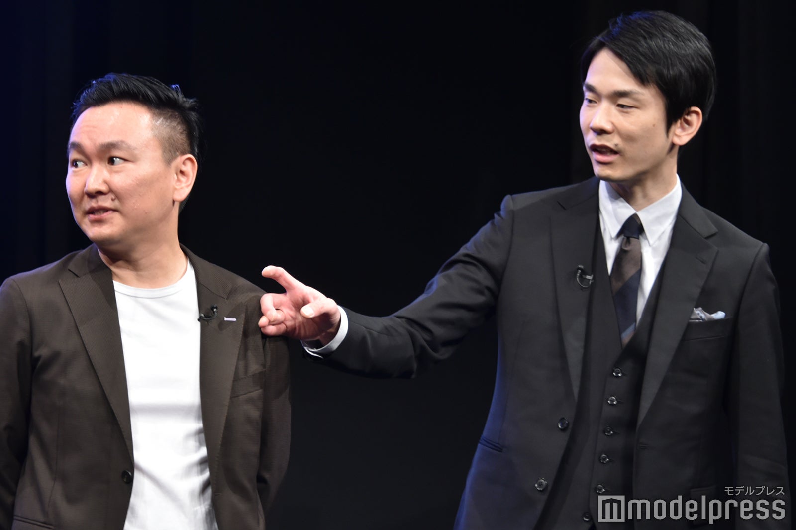 山内健司、濱家隆一 （C）モデルプレス