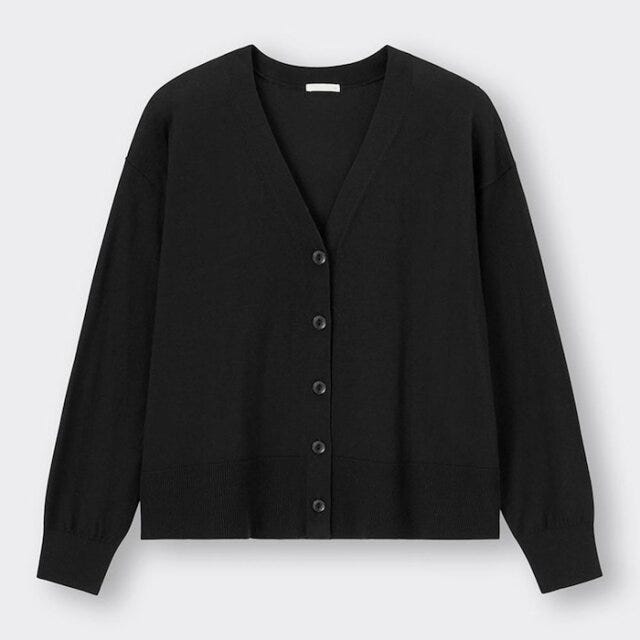 UVカットボクシーカーディガン GUの2024年1月新作のおすすめ商品