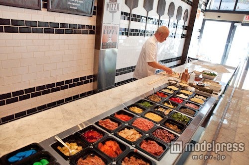 約40種類の具材から好みのものをチョイス