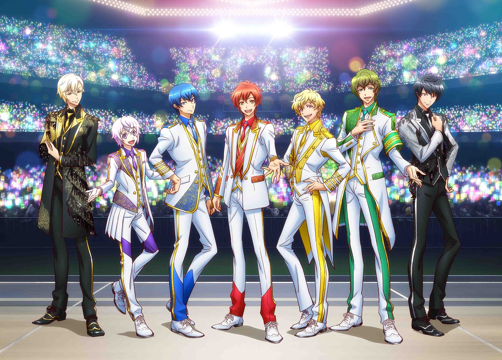 ドリフェス！Presents FINAL STAGE at NIPPON BUDOKAN 「ALL FOR TOMORROW!!!!!!!」キービジュアル cBNP／BANDAI, DF PROJECT