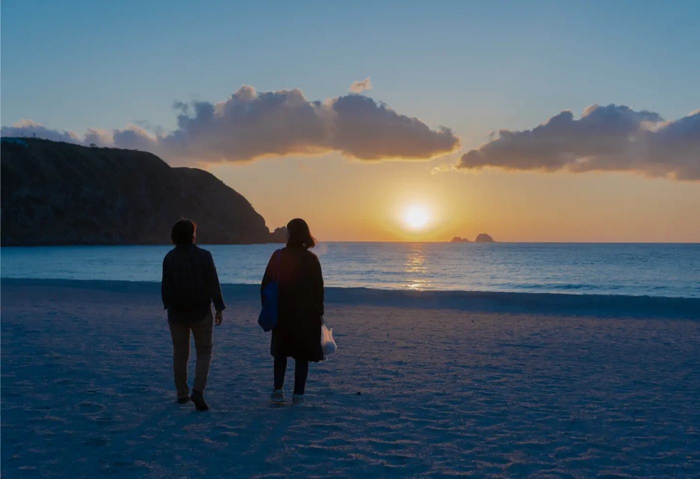 映画のロケ地となった神津島(提供素材)